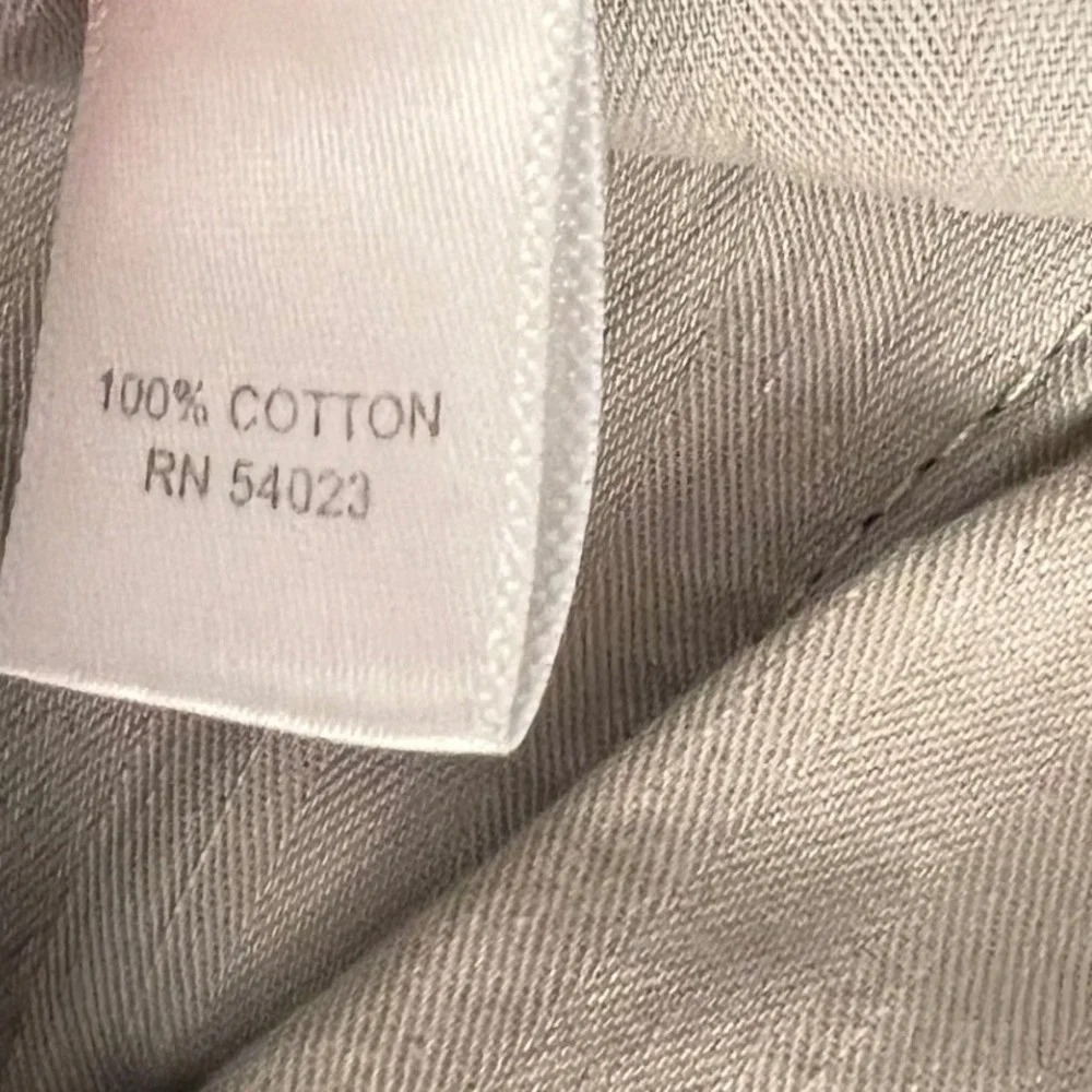 Banana Republic Aiden Chino Pants Mens 35x34 Navy Blue Slim Fit Cotton 100%